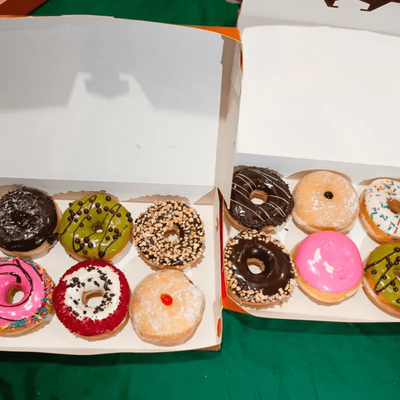 6 Pcs Donat Kids Meses Ceres Coklat Keju - Donat Kids Topping Premium